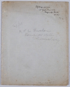 Letters to Charles Seligman from W.M.Strong, R.L.Bellamy, M.N.Gilmour, Henry Newton and unnamed authors, ca 1908, re: indigenous peoples and tribal activities