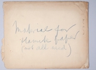 Series of letters from Alan H. Gardiner, H.L. Griffith, A.C. Haddon, Sidney H. Ray, M.A. Murray, W.F. Hume, T.W. Arnold, F. Wood Jones and Cyril Crossland to Charles Seligman, 1913 ca.