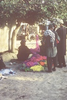 Aqcha Bazaar, Used Cloth Seller Photo