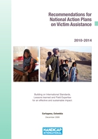 Recommendations For National Action Plans On Victim Assistance