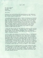 Letter From Barbara Denman, Coordinator, WID, To Ms. Aviva Toporoff, Sierra Leone, June 1985, RE: Congrats On Your Nomination And Selection To Attend The NGO Forum In Nairobi This July And Sending Info On The Forum And Peace Corps' Involvement
