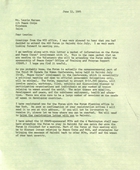 Letter From Barbara Denman, Coordinator, WID, To Ms. Laurie Karzen, Kinshasa, June 1985, RE: Pleased You Decided To Attend The NGO Form In Nairobi This July And Sending Info On The Forum And Peace Corps' Involvement