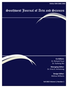 Southwest Journal of Arts and Sciences, Fall 2022, Vol. 2, no. 1