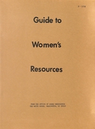 Guide to Women's Resources