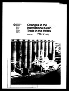 Changes in the International Grain Trade in the 1980s
