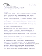 Letter, From Mary Anderson, Chairman, Committee On Arrangements, Conference On United Nations And The Special Interests Of Women, To United Nations, Economic and Social Council, Committee on Arrangements for Consultation with Non-Governmental Organizations, September 12, 1946, RE: Conference In The United Nations And The Special Interests Of Women