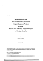 Assessment of the Non-Traditional Agricultural Export Support Project and the Export and Industry Support Project in Central America
