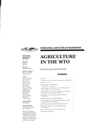 Agriculture in the WTO
