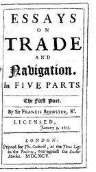 Essays on trade and navigation : in five parts