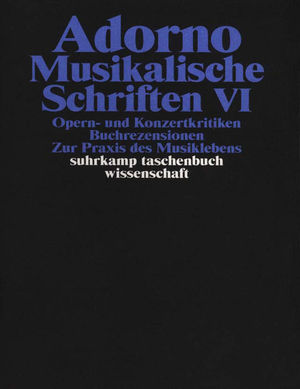 Gesammelte Schriften Band 19: Musikalische Schriften VI Gesammelte Schriften Band 19: Musikalische Schriften VI