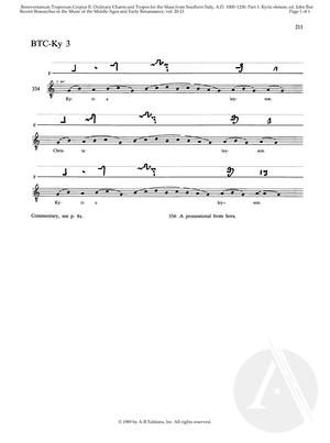 Kyrie eleison: BTC-Ky 3 Kyrie eleison: BTC-Ky 3