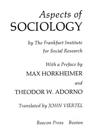Aspects of Sociology Aspects of Sociology