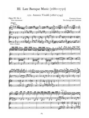 Concerto Grosso No. 6 Concerto Grosso No. 6