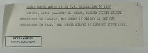 Armin Meyer Sworn in As US Ambassador to Iran, April 9, 1965 Armin Meyer Sworn in As US Ambassador to Iran, April 9, 1965