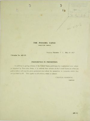 Circular No. 603-12 - Preference in Promotion, May 19, 1917 Circular No. 603-12 - Preference in Promotion, May 19, 1917