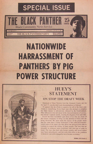 The Black Panther 2 no. 20:1-16 (January 15, 1969) The Black Panther 2 no. 20:1-16 (January 15, 1969)