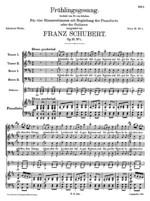 Frühlingsgesang Frühlingsgesang