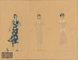 Anna In The Tropics Costume Design Conchita Colored Pencil