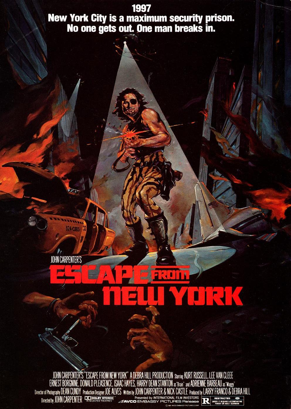 Escape From New York 1981 Shooting Script Alexander Street A