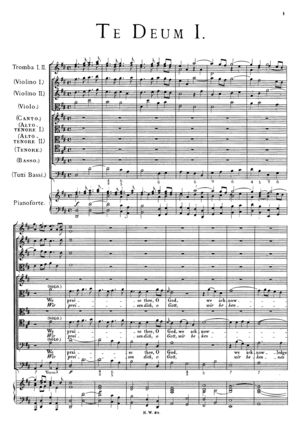 Te Deum I Te Deum I