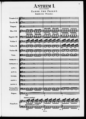 Zadok the Priest Zadok the Priest