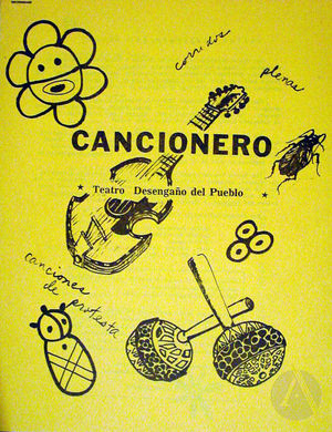 Manuscript of the Teatro Desengano del Pueblo's Cancionero. Manuscript of the Teatro Desengano del Pueblo's Cancionero.