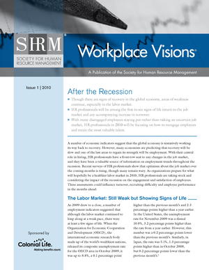 2010 Visions Issue 1 2010 Visions Issue 1