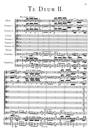 Te Deum II Te Deum II