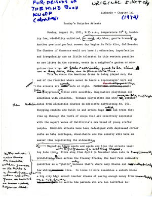 Correspondence and Prison Interview Transcripts, 1989-2003 Correspondence and Prison Interview Transcripts, 1989-2003
