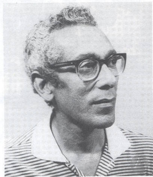 Portrait of Freddie Kissoon from <i>The Strolling Players Theatre Company 41st Anniversary</i> festschrift, 1998 Portrait of Freddie Kissoon from <i>The Strolling Players Theatre Company 41st Anniversary</i> festschrift, 1998