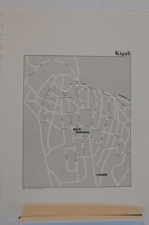 Map of Kigali, Rwanda, featuring U.S. Embassy and USAID Map of Kigali, Rwanda, featuring U.S. Embassy and USAID