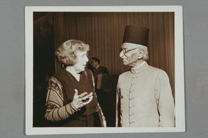 Dorothy Kenyon and Hamid Ali, United Nations, Lake Success, New York Dorothy Kenyon and Hamid Ali, United Nations, Lake Success, New York