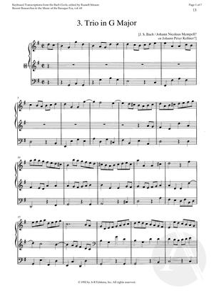 3. Trio in G Major, G Major 3. Trio in G Major, G Major