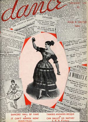 Dance (Magazine), Vol. 1, no. 4, January, 1937, Dance, Vol. 1, no. 4, January, 1937 Dance (Magazine), Vol. 1, no. 4, January, 1937, Dance, Vol. 1, no. 4, January, 1937