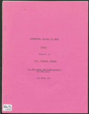 Reports Presented at 24th Triennial Congress Reports Presented at 24th Triennial Congress