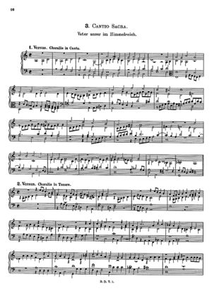 Cantio Sacra Vater Unser Im Himmelreich Sswv 104 Alexander Street A Proquest Company