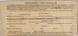 Officer S Certificate Form Alexander Street A Proquest Company