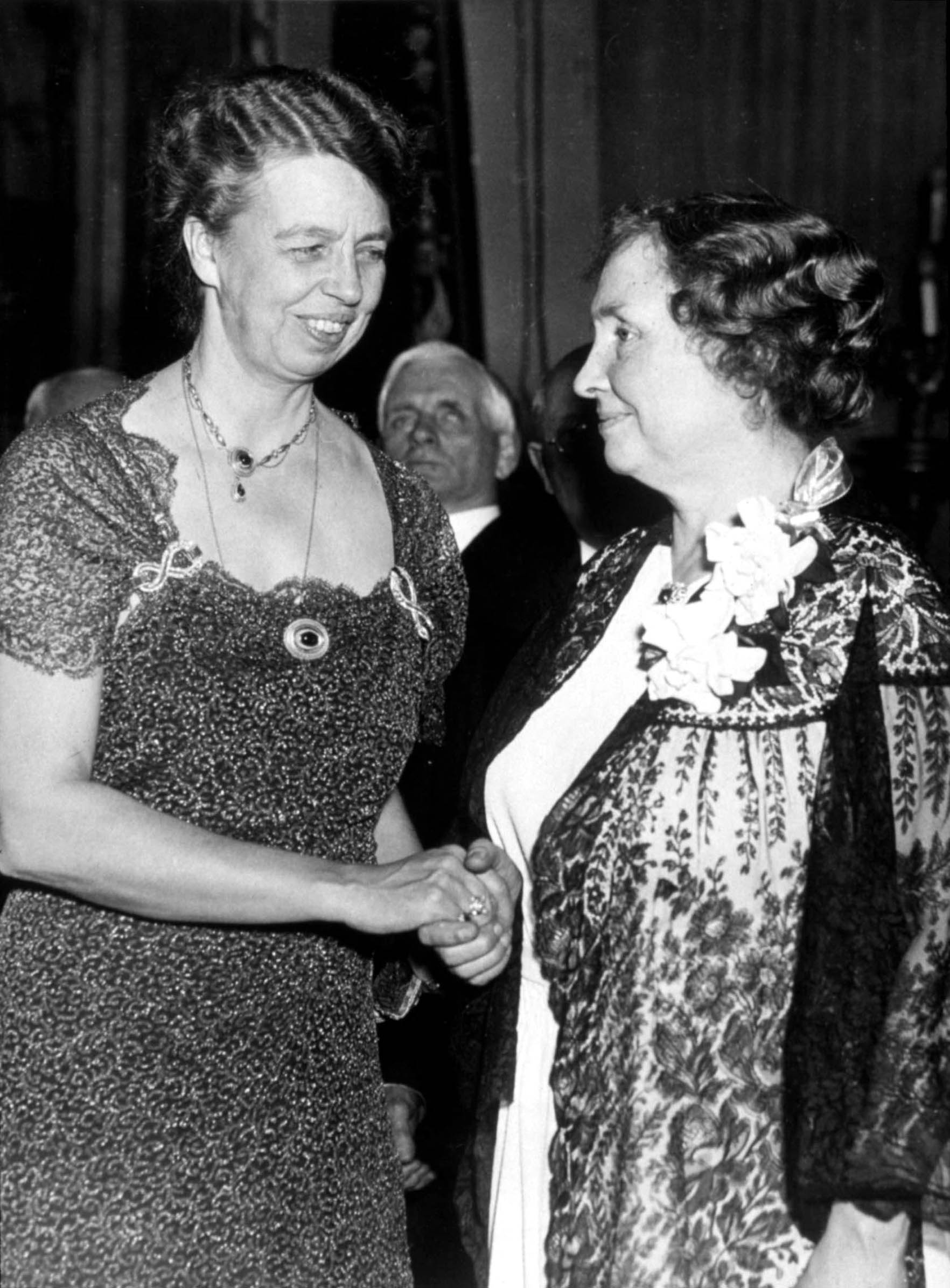 Eleanor Roosevelt 1884 1962 And Helen Keller In 1936 Alexander Street A Proquest Company