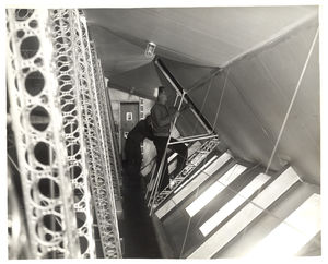Crews Quarters in a Dirigible, ca. 1933 Crews Quarters in a Dirigible, ca. 1933