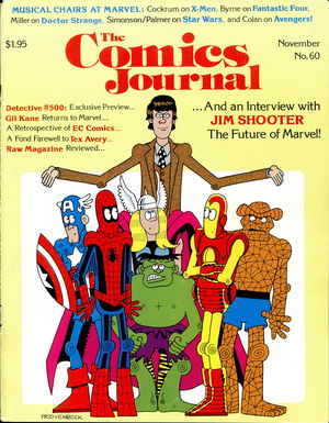 The Comics Journal, no. 60 The Comics Journal, no. 60