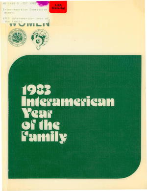 1983 Inter-American Year of the Family 1983 Inter-American Year of the Family