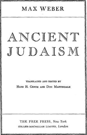 Ancient Judaism Ancient Judaism