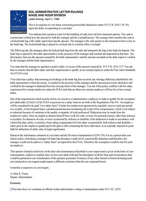 Letter Ruling: April 1, 1999 Letter Ruling: April 1, 1999