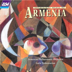 Orchestral Music of Armenia Album Art