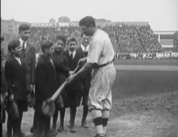 1929 Babe Ruth Original News Photograph, First Time Wearing Number