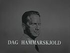 Biography, Dag Hammarskjold