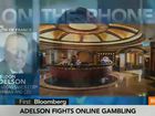 Adelson Is 'Morally Opposed' to Online Gambling