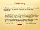 Healthy Learning - Respiratory Series, Indirect Calorimetry: Resting Energy Expenditure (REE)
