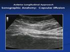 Musculoskeletal Ultrasound Imaging: Lower Extremity Pathology
