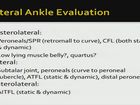 Ultrasound Evaluation of the Foot and Ankle